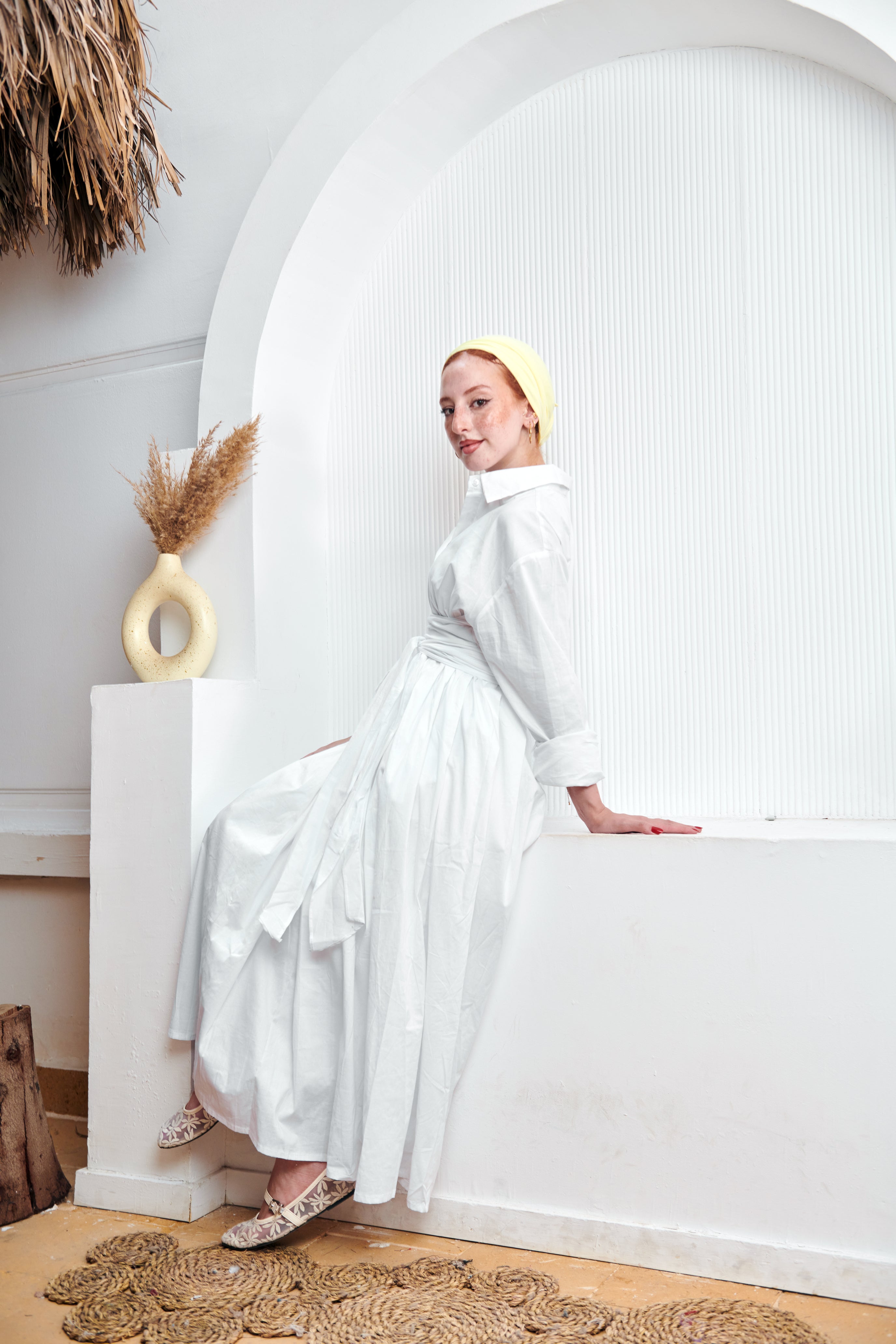 Butter Yellow Lyocell Turban